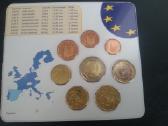 Ispanija 2001m Euro rinkinukas Unc