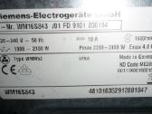 Siemens Wm16s843 A++ - nuotraukos Nr. 5