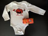 Old Navy Halloween bodžiukas su moliūgu 12-18m - nuotraukos Nr. 4