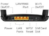 Tp-link Tl-mr100 4G Lte, routeris su modemu mauja - nuotraukos Nr. 5
