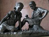 Šachmatai. Reta – Didele CcCCCP Metaline Statulele - nuotraukos Nr. 10