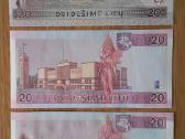 Unc (bankinio stovio) litai banknotai - nuotraukos Nr. 6
