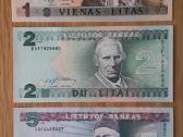 Unc (bankinio stovio) litai banknotai - nuotraukos Nr. 7
