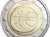 Portugalijos proginės euro monetos - nuotraukos Nr. 28