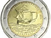Portugalijos proginės euro monetos - nuotraukos Nr. 27