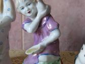 CcccccccCCCP Porceliano statuleles 3 vnt.-su Defek - nuotraukos Nr. 4