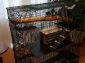 Didelis naujas narvas šinšiliui, degu - nuotraukos Nr. 3