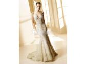 Elegantiška vestuvinė suknelė la sposa malva - nuotraukos Nr. 5