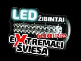 9d LED bar žibintai visureigiam 4x4 Cree 675w 540w - nuotraukos Nr. 6