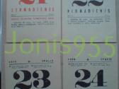 Kalendoriaus lapeliai - 1979m. - nuotraukos Nr. 3
