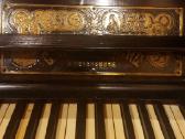 1888m. pianinas su dramblio kaulo klavišais - nuotraukos Nr. 4