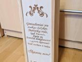 Medinė butelio dėžė gimtadienio dovanai | Skelbiu.lt Medinė butelio dėžė gimtadienio dovanai