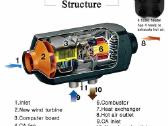 Dyzelinis autonominis oro šildytuvas 5-8kw faktura - nuotraukos Nr. 9