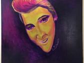 Linas Cicėnas, paveikslas “Elvis in violet" - nuotraukos Nr. 2