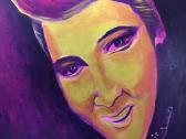 Linas Cicėnas, paveikslas “Elvis in violet" - nuotraukos Nr. 3
