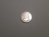 Monetą Jpy 100 Japonijos jena 2 vnt.