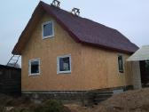 Medinių karkasinių ir Sip skydų namų statyba - nuotraukos Nr. 7