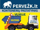 Konteinerių nuoma 6m3, 8m3 ir 10m3 Vilniuje