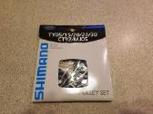 Shimano miniklio velenas Shimano ratukų komplektas - nuotraukos Nr. 5