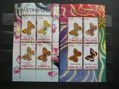 Drugeliai Ruanda 2010 svarus s854a/b