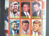 Prezidentas - J. Kenedis Ruanda 2011 Mnh s881a/b