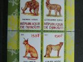 Panteros Gepardai Dzibutis 2011 Mnh s968a/b