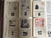 Kolekcinis degtuku deklas, Kalendoriaus lapeliai - nuotraukos Nr. 6