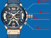 Laikrodis Curren Chronograph, vyriškas, kvarc - nuotraukos Nr. 2