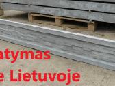 Surenkamas betoninis tvoros pamatas pamatukai