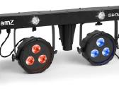 Beamz Showbar Free 2x Par, 2x Derby and Strobe