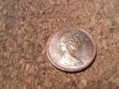Monetos .kanada 1974m. 1 cent.