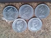Monetos.canada 25 centai 1975-1995m. - nuotraukos Nr. 4
