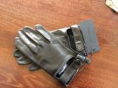 Porsche Mens Gloves- Black Leather