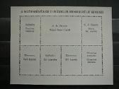 Daile Vengrija blokas Mnh v3660 - nuotraukos Nr. 2