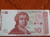 Kroatija 10 Dinarų 1991m. Unc