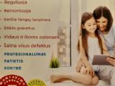 Profesionalus langu reguliavimas, remontas