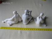 CCCP Porceliano statuleles 3 vnt. - nuotraukos Nr. 2
