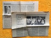 Straipsniai apie Rod Stewart ir Pink Floyd