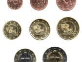 Pigiau Euro monetu pilni Unc kokybes rinkiniai