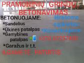 Pramoninių grindų betonavimas - nuotraukos Nr. 14