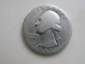 Sidabrinis 1/4 dolerio 25 eur.