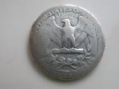 Sidabrinis 1/4 dolerio 25 eur. - nuotraukos Nr. 2