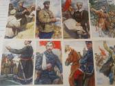 Pilietinio karo herojai atvirutėse 1961 m.