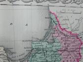 1855 m. Prūsijos originalus žemėlapis - nuotraukos Nr. 6