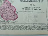 1855 m. Prūsijos originalus žemėlapis - nuotraukos Nr. 7