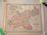 1855 m. Prūsijos originalus žemėlapis - nuotraukos Nr. 12