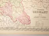 1855 m. Prūsijos originalus žemėlapis - nuotraukos Nr. 13