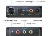 Spdif (Coax, Toslink) į analoginį garsą keitiklis - nuotraukos Nr. 2