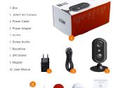 Mini WiFi / 4G kamera su Sim kortele - nuotraukos Nr. 3