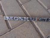 "Moskvic" automobilio užrašas